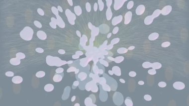 Benzersiz dijital animasyon tarzı grafikleri olan yaratıcı ortam tasarımı için yenilikçi hareket dokusu