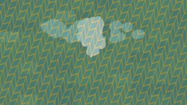 Benzersiz video giriş tasarımı projeleri için detaylı yüzey kalıbı film animasyon stili grafik girişi