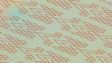 Benzersiz dijital animasyon tarzı grafikleri olan yaratıcı ortam tasarımı için yenilikçi hareket dokusu