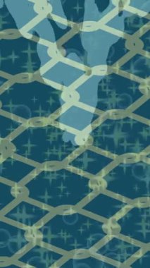 Benzersiz dijital animasyon tarzı grafikleri olan yaratıcı ortam tasarımı için yenilikçi hareket dokusu