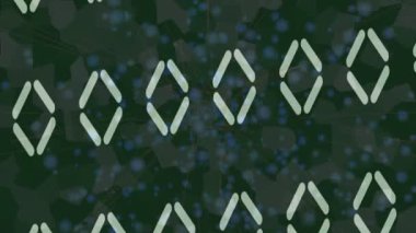 Lüks hareket projeleri için soyut tasarım stili animasyonu olan üst düzey dijital doku