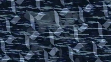 Benzersiz video giriş tasarımı projeleri için detaylı yüzey kalıbı film animasyon stili grafik girişi