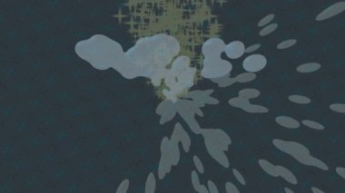 Modern medya üretimi için fütüristik dijital soyut doku sinematik tarz hareketli grafik ögesi