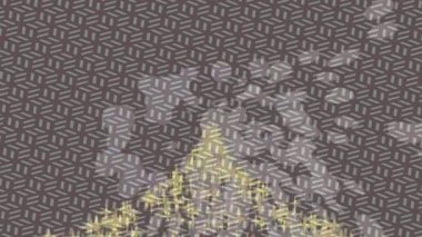 Organik desenli yüzey giriş stili video film sanatı ile soyut arkaplan tasarımı