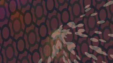 Benzersiz hareket grafikleri tasarım sanatına sahip yaratıcı film üretimi için özet bir arkaplan