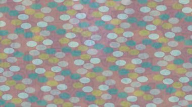 Benzersiz dijital animasyon tarzı grafikleri olan yaratıcı ortam tasarımı için yenilikçi hareket dokusu