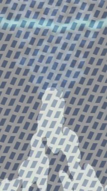 Dijital doku yüzey tasarım biçimi ile modern video animasyonu için gelişmiş hareket grafikleri