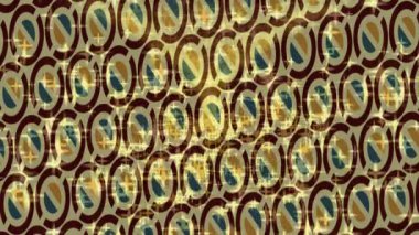 Benzersiz video giriş tasarımı projeleri için detaylı yüzey kalıbı film animasyon stili grafik girişi