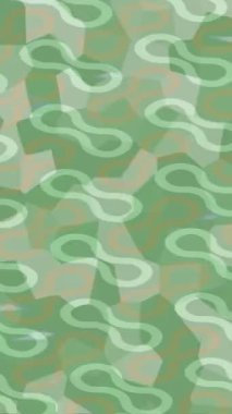 Benzersiz dijital animasyon tarzı grafikleri olan yaratıcı ortam tasarımı için yenilikçi hareket dokusu