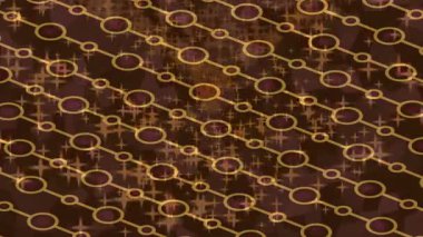 Benzersiz dijital animasyon tarzı grafikleri olan yaratıcı ortam tasarımı için yenilikçi hareket dokusu