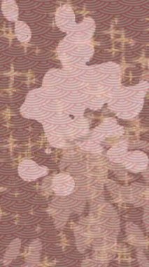 Estetik doku arkaplan tasarımı renkli hareket grafikleri ile moda film giriş profosyoneli