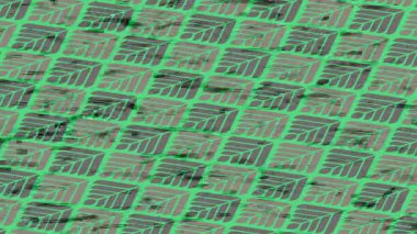 Soyut hareket desenli fütüristik video üretimi için dinamik dijital arkaplan