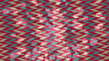 Benzersiz video giriş tasarımı projeleri için detaylı yüzey kalıbı film animasyon stili grafik girişi