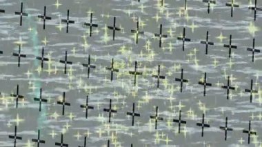 Estetik doku arkaplan tasarımı renkli hareket grafikleri ile moda film giriş profosyoneli