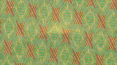 Benzersiz dijital animasyon tarzı grafikleri olan yaratıcı ortam tasarımı için yenilikçi hareket dokusu