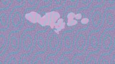 Modern medya üretimi için fütüristik dijital soyut doku sinematik tarz hareketli grafik ögesi