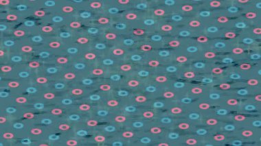 Dijital doku yüzey tasarım biçimi ile modern video animasyonu için gelişmiş hareket grafikleri