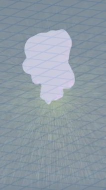 Modern medya üretimi için fütüristik dijital soyut doku sinematik tarz hareketli grafik ögesi