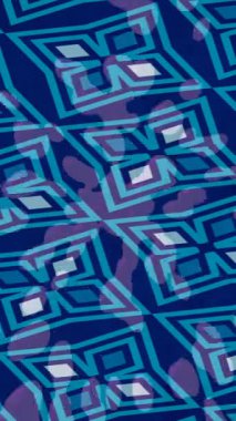 Soyut hareket desenli fütüristik video üretimi için dinamik dijital arkaplan