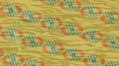 Estetik doku arkaplan tasarımı renkli hareket grafikleri ile moda film giriş profosyoneli