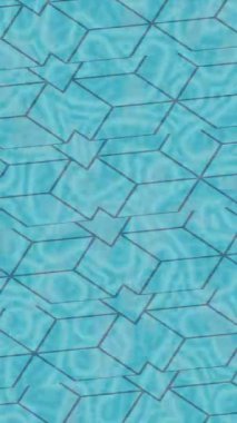 Benzersiz dijital animasyon tarzı grafikleri olan yaratıcı ortam tasarımı için yenilikçi hareket dokusu