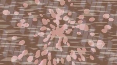 Estetik doku arkaplan tasarımı renkli hareket grafikleri ile moda film giriş profosyoneli