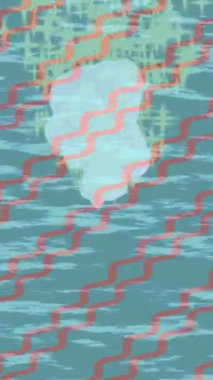 Benzersiz dijital hareket grafiklerine sahip yaratıcı sinematik projeler için yumuşak animasyon yüzeyi