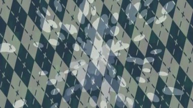 Benzersiz dijital animasyon tarzı grafikleri olan yaratıcı ortam tasarımı için yenilikçi hareket dokusu