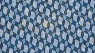 Benzersiz dijital hareket grafiklerine sahip yaratıcı sinematik projeler için yumuşak animasyon yüzeyi