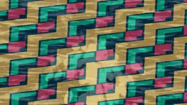 Benzersiz video giriş tasarımı projeleri için detaylı yüzey kalıbı film animasyon stili grafik girişi