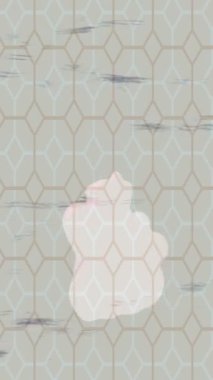 Benzersiz dijital animasyon tarzı grafikleri olan yaratıcı ortam tasarımı için yenilikçi hareket dokusu