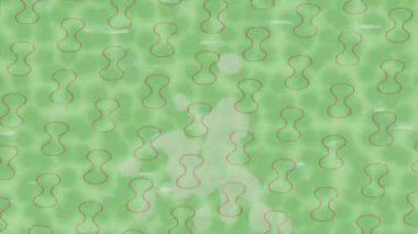 Benzersiz dijital animasyon tarzı grafikleri olan yaratıcı ortam tasarımı için yenilikçi hareket dokusu