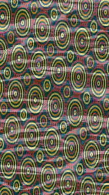 Benzersiz dijital animasyon tarzı grafikleri olan yaratıcı ortam tasarımı için yenilikçi hareket dokusu