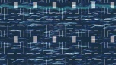 Benzersiz hareket grafikleri tasarım sanatına sahip yaratıcı film üretimi için özet bir arkaplan