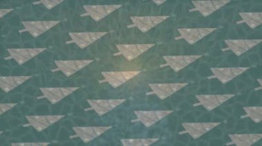 Benzersiz dijital animasyon tarzı grafikleri olan yaratıcı ortam tasarımı için yenilikçi hareket dokusu