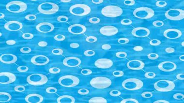 Dijital doku yüzey tasarım biçimi ile modern video animasyonu için gelişmiş hareket grafikleri