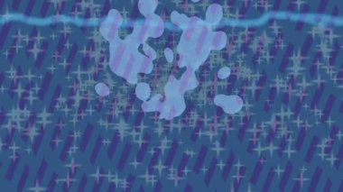 Benzersiz hareket grafikleri tasarım sanatına sahip yaratıcı film üretimi için özet bir arkaplan