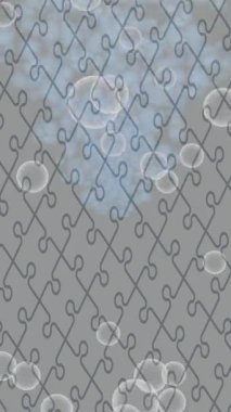 Soyut hareket desenli fütüristik video üretimi için dinamik dijital arkaplan