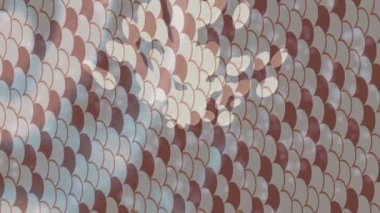 Lüks hareket projeleri için soyut tasarım stili animasyonu olan üst düzey dijital doku