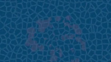 Soyut hareket desenli fütüristik video üretimi için dinamik dijital arkaplan