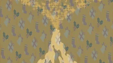 Benzersiz dijital animasyon tarzı grafikleri olan yaratıcı ortam tasarımı için yenilikçi hareket dokusu