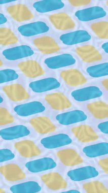 Benzersiz video giriş tasarımı projeleri için detaylı yüzey kalıbı film animasyon stili grafik girişi