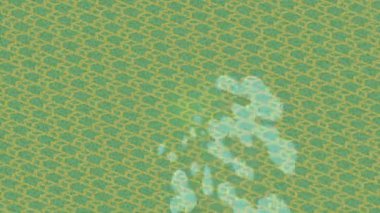 Lüks hareket projeleri için soyut tasarım stili animasyonu olan üst düzey dijital doku