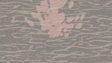 Benzersiz video giriş tasarımı projeleri için detaylı yüzey kalıbı film animasyon stili grafik girişi