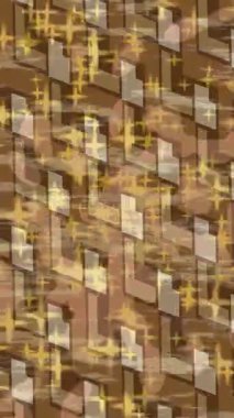 Lüks hareket projeleri için soyut tasarım stili animasyonu olan üst düzey dijital doku