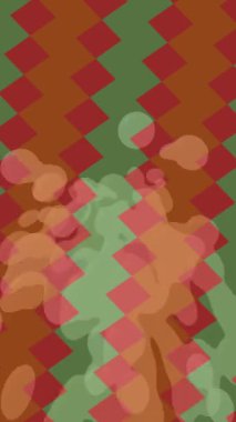 Benzersiz dijital animasyon tarzı grafikleri olan yaratıcı ortam tasarımı için yenilikçi hareket dokusu