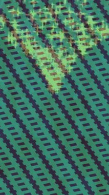 Benzersiz dijital animasyon tarzı grafikleri olan yaratıcı ortam tasarımı için yenilikçi hareket dokusu