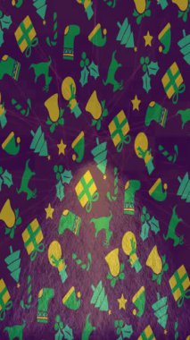 Dijital doku yüzey tasarım biçimi ile modern video animasyonu için gelişmiş hareket grafikleri