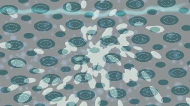 Profesyonel video projeleri sanat tarzı için organik hareketli arkaplan tasarımı