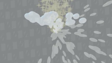 Benzersiz hareket grafikleri tasarım sanatına sahip yaratıcı film üretimi için özet bir arkaplan